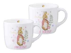 WEDGWOOD、ピーターラビット　ペアマグカップ